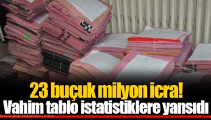 23 buçuk milyon icra! Vahim tablo istatistiklere yansıdı