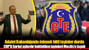 Adalet Bakanlığında ödenek bitti tayinler durdu