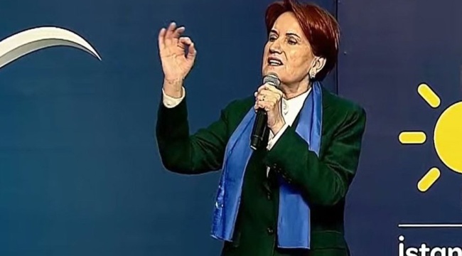 Akşener: "Bu ucube sistemi göndereceğiz, o irade bizde var"