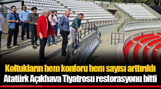 Atatürk Açıkhava Tiyatrosu restorasyonu bitti