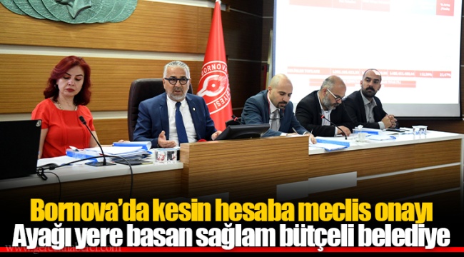 Ayağı yere basan sağlam bütçeli belediye