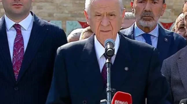 Bahçeli: 'Gitmeye niyetimiz yoktur'