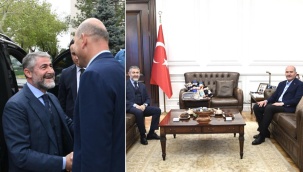 Bakan Nebati'den Bakan Soylu'ya ziyaret: Seninleyiz!