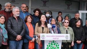 Basın açıklamasının ardından 6 HDP'li gözaltına alındı