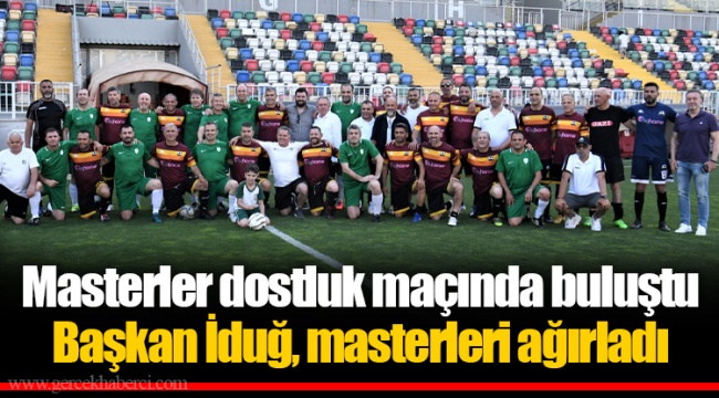 Başkan İduğ, masterleri ağırladı