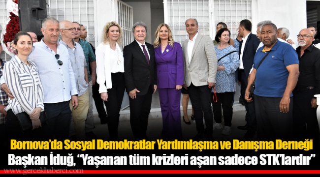 Başkan İduğ, “Yaşanan tüm krizleri aşan sadece STK’lardır”