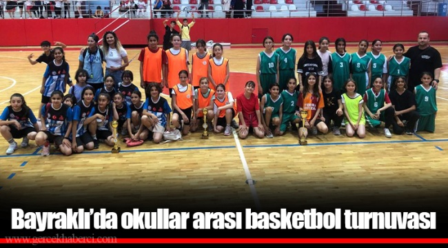 Bayraklı’da okullar arası basketbol turnuvası