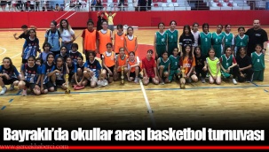 Bayraklı’da okullar arası basketbol turnuvası