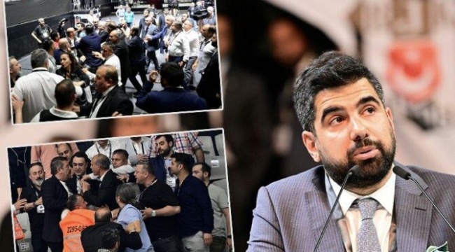 Beşiktaş Genel Kurulu’nda kavga çıktı