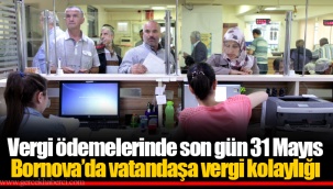 Bornova’da vatandaşa vergi kolaylığı