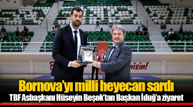 Bornova’yı milli heyecan sardı