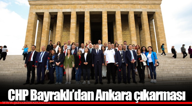 CHP Bayraklı’dan Ankara çıkarması