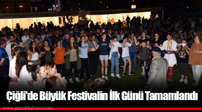 Çiğli'de Büyük Festivalin İlk Günü Tamamlandı