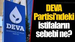 DEVA Partisi'ndeki istifaların sebebi ne?