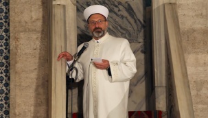 Diyanet İşleri Başkanı Ali Erbaş İngilizce hutbe okudu: Dünyaya mesaj verdik