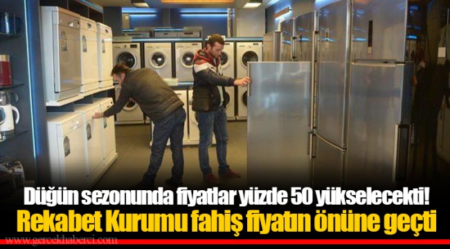 Düğün sezonunda fiyatlar yüzde 50 yükselecekti! Rekabet Kurumu fahiş fiyatın önüne geçti