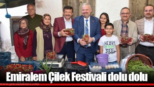 Emiralem Çilek Festivali dolu dolu
