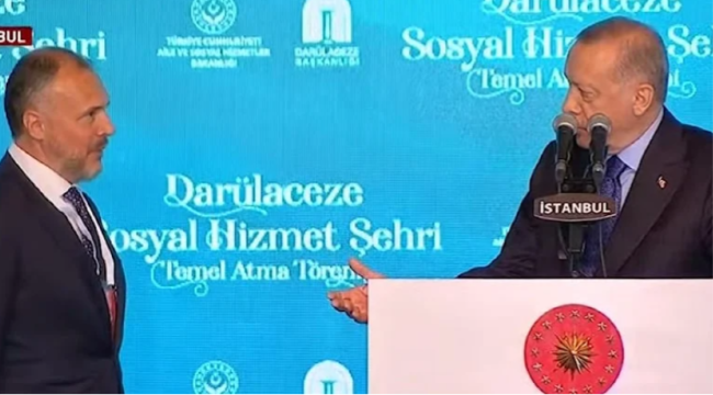 Erdoğan’a müteahhide şok tepki: Ne diyor bu ya? Bu müteahhidi değiştirelim