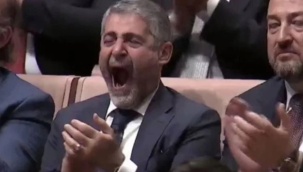 Erdoğan'ın Konuşması Sırasında Esneyen Nebati Gündeme Oturdu