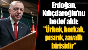 Erdoğan, Kılıçdaroğlu'nu hedef aldı: