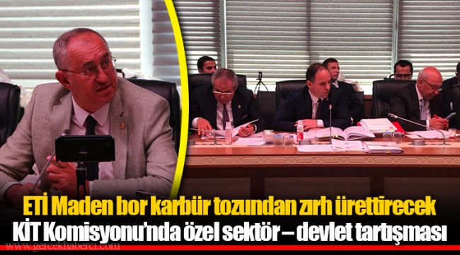 ETİ Maden bor karbür tozundan zırh ürettirecek