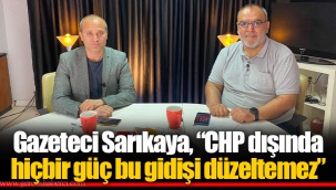 Gazeteci Sarıkaya,