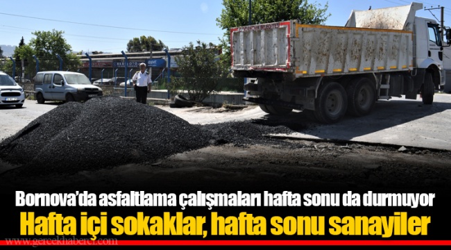 Hafta içi sokaklar, hafta sonu sanayiler