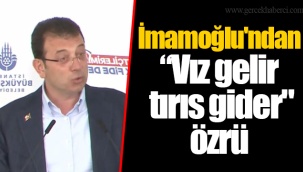 İmamoğlu'ndan “Vız gelir tırıs gider