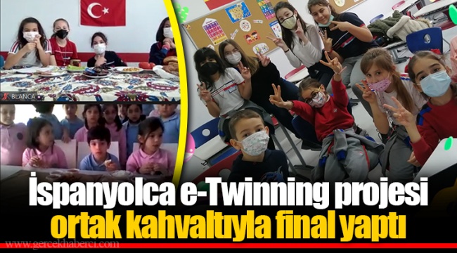 İspanyolca e-Twinning projesi ortak kahvaltıyla final yaptı