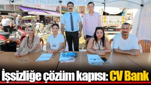 İşsizliğe çözüm kapısı: CV Bank
