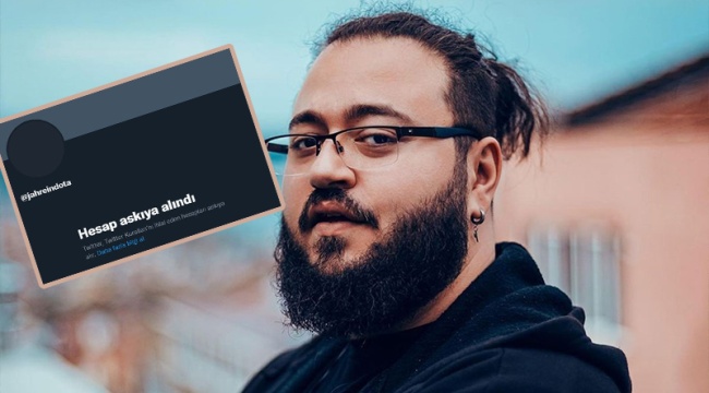 Jahrein'in Twitter hesabı askıya alındı