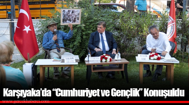 Karşıyaka’da “Cumhuriyet ve Gençlik” Konuşuldu