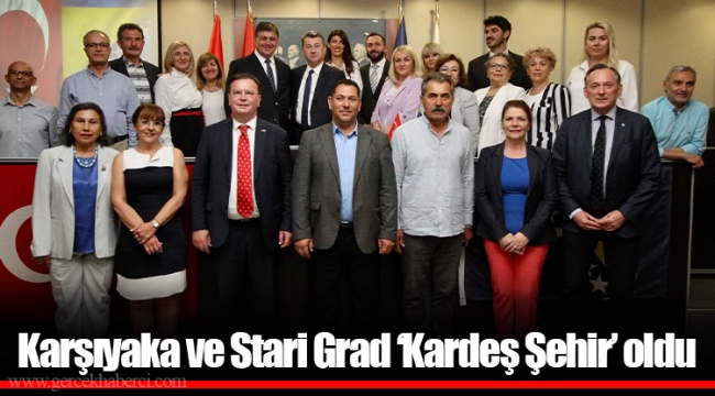 Karşıyaka ve Stari Grad ‘Kardeş Şehir’ oldu