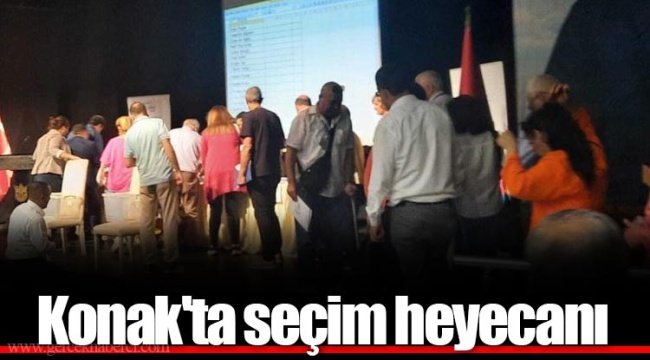 Konak'ta seçim heyecanı