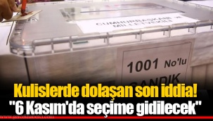 Kulislerde dolaşan son iddia!
