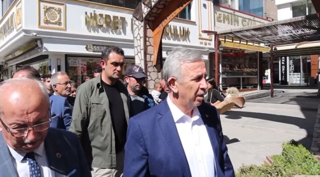 Mansur Yavaş'tan, "Selahattin Demirtaş'ı istiyoruz" diyen yurttaşa yanıt