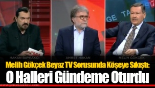 Melih Gökçek Beyaz TV Sorusunda Köşeye Sıkıştı: O Halleri Gündeme Oturdu
