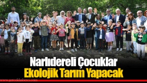 Narlıdereli Çocuklar Ekolojik Tarım Yapacak