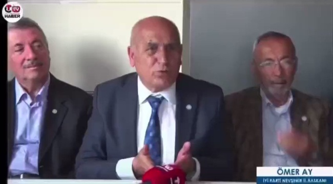 Nevşehir’i karıştıran basın toplantısı: İl Özel İdare başkanımız adeta hanım koleksiyonu yapıyor
