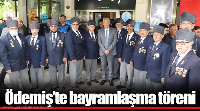 Ödemiş’te bayramlaşma töreni 