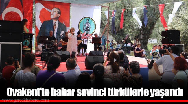 Ovakent’te bahar sevinci türkülerle yaşandı 