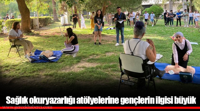 Sağlık okuryazarlığı atölyelerine gençlerin ilgisi büyük