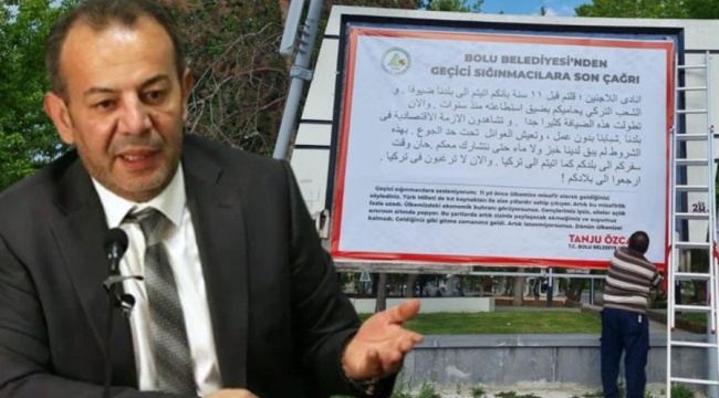 Tanju Özcan ayrımcı ilanı savundu: Bu nefret suçunu işlemeye devam edeceğim