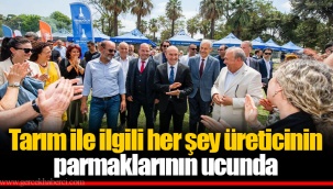 Tarım ile ilgili her şey üreticinin parmaklarının ucunda