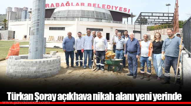 Türkan Şoray açıkhava nikah alanı yeni yerinde