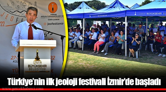 Türkiye’nin ilk jeoloji festivali İzmir’de başladı