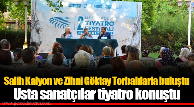 Usta sanatçılar tiyatro konuştu