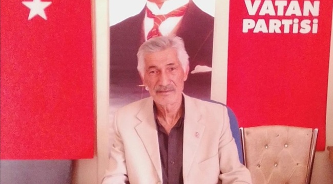 Vatan Partisi Elbistan İlçe Başkanı Salman Yaşdal evinde ölü bulundu