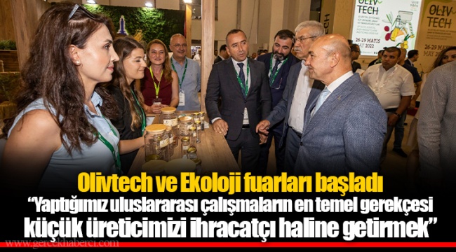 “Yaptığımız uluslararası çalışmaların en temel gerekçesi küçük üreticimizi ihracatçı haline getirmek”