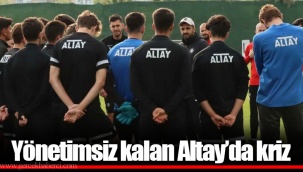 Yönetimsiz kalan Altay’da kriz